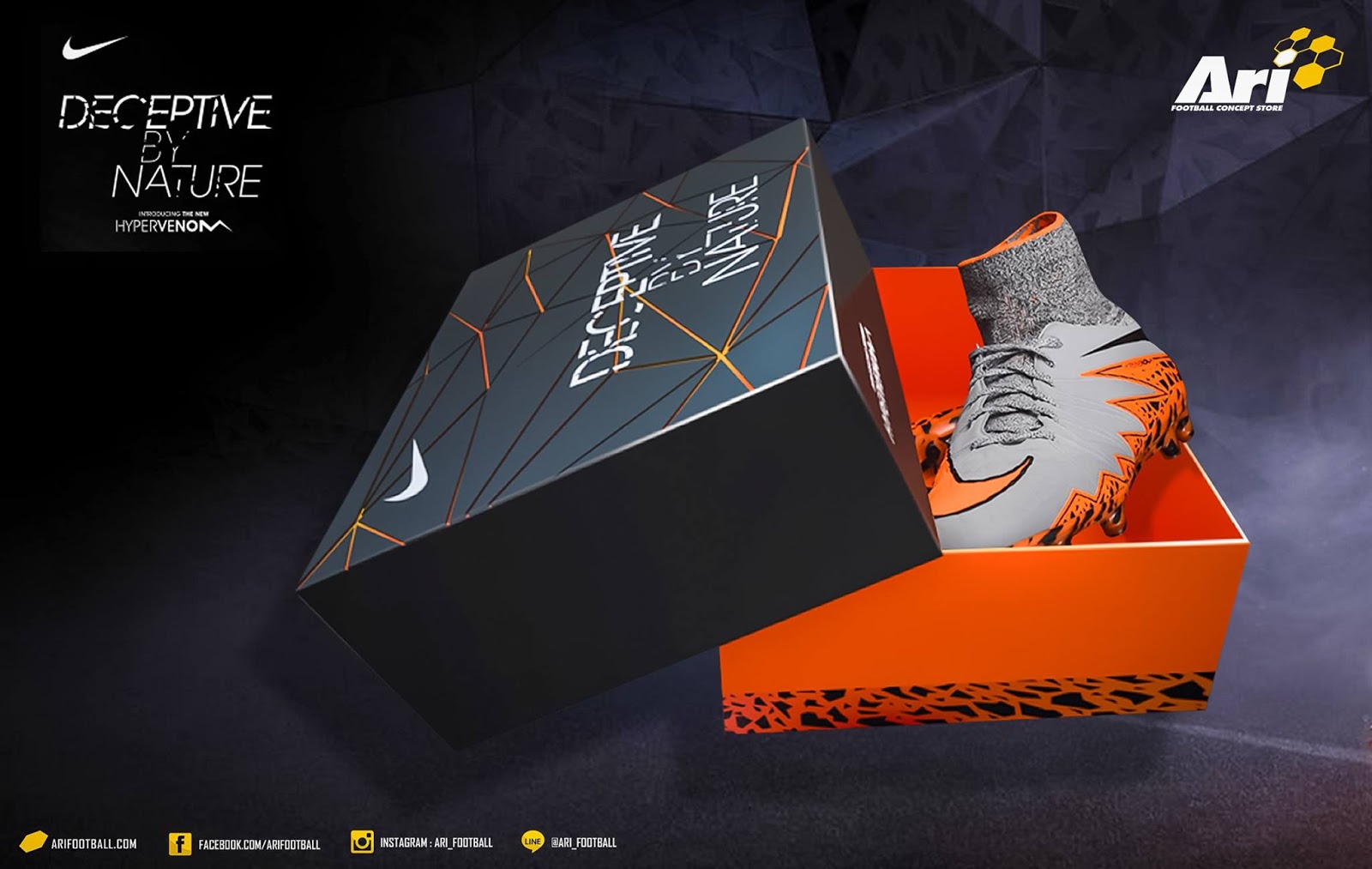 Nike top hypervenom box